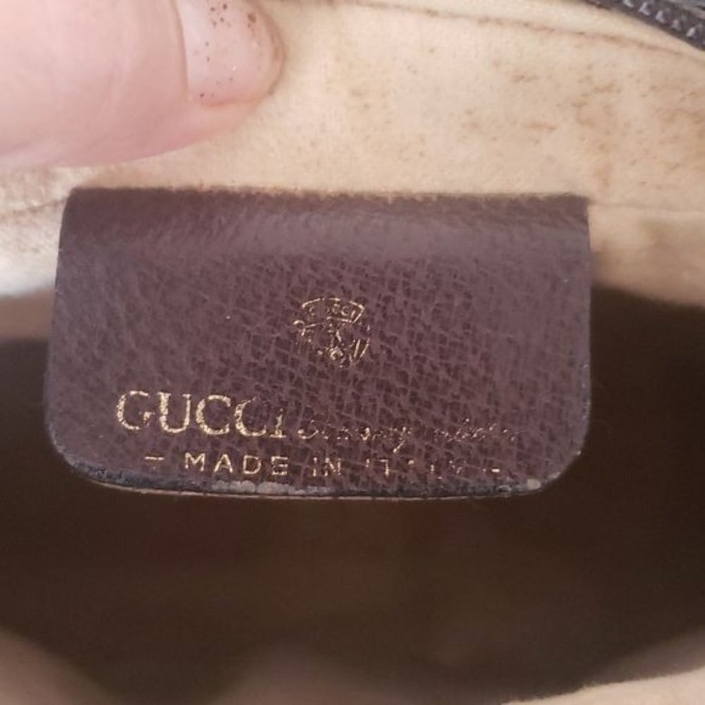 Vintage Gucci Sherry Monogram Ophidia Supreme Camera Crossbody Bag - Picture 10 of 13